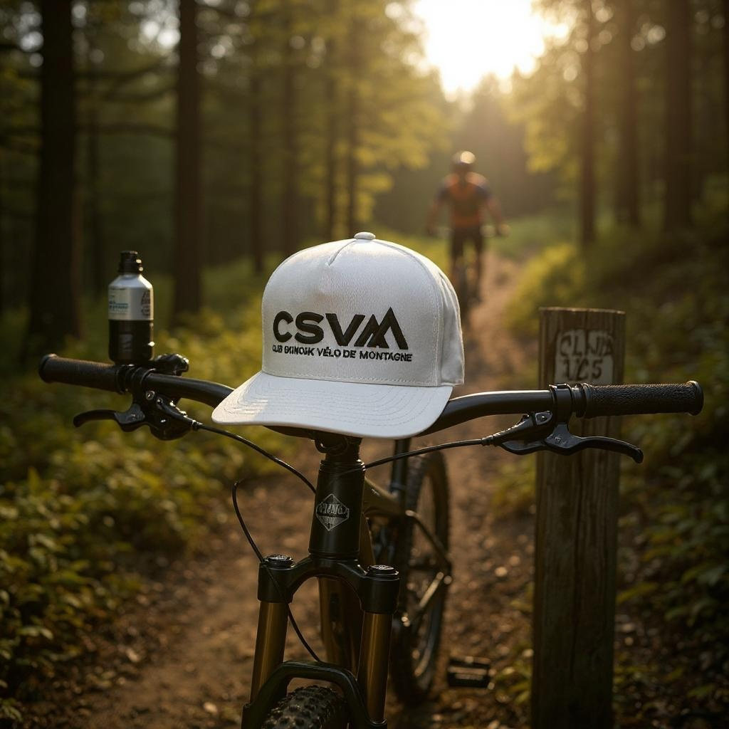 Casquette Club Skinouk vélo de montagne