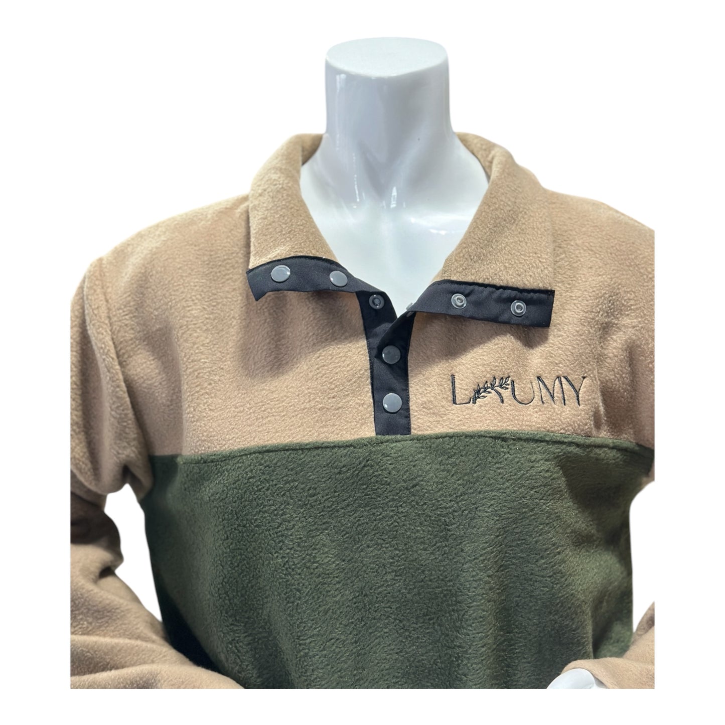 Polar Beige et vert Unisexe-Homme
