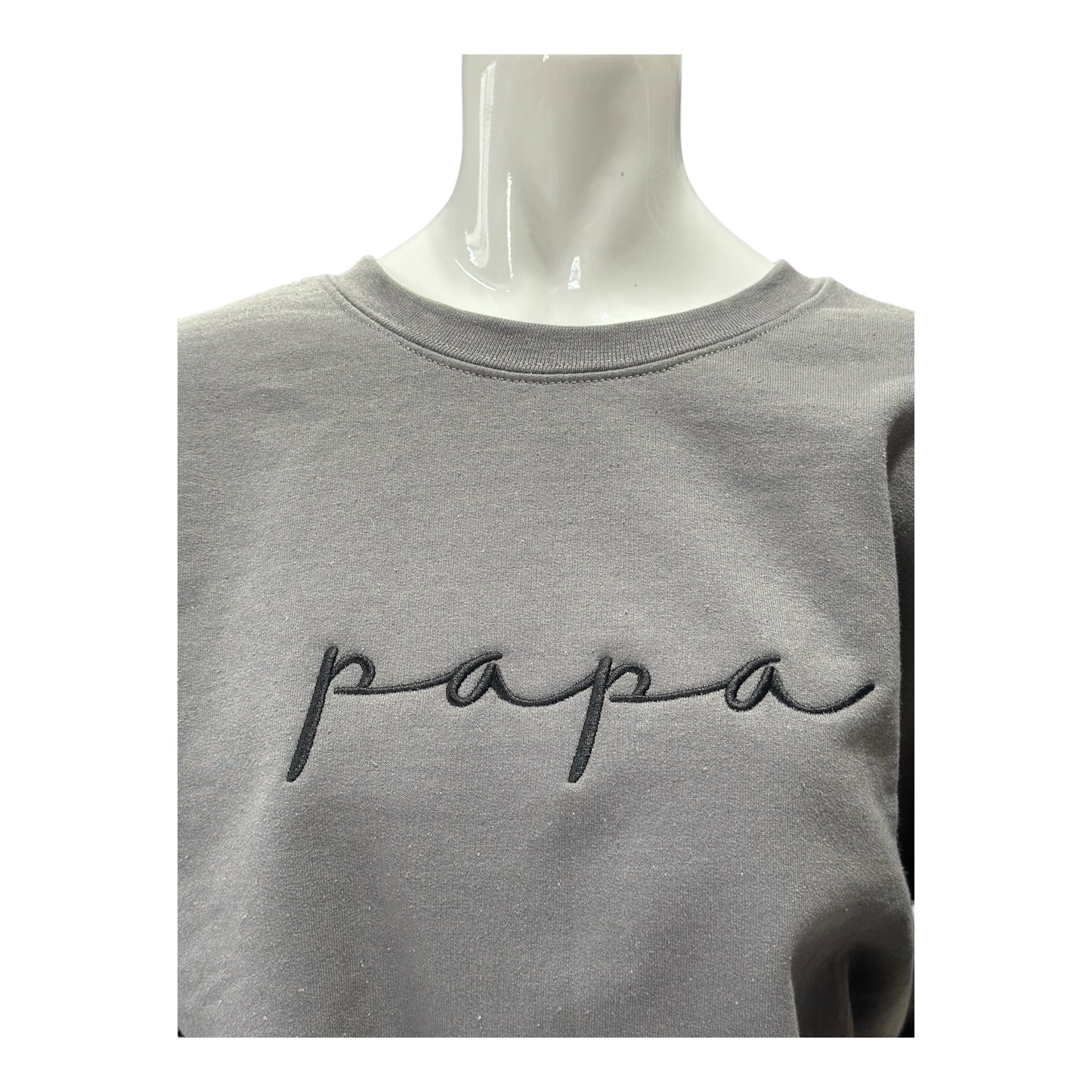 Crewneck papa attaché