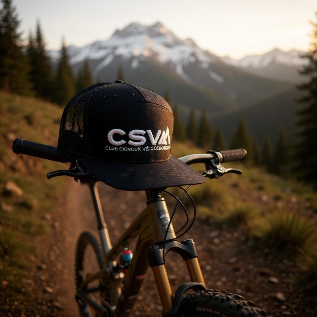 Casquette Club Skinouk vélo de montagne