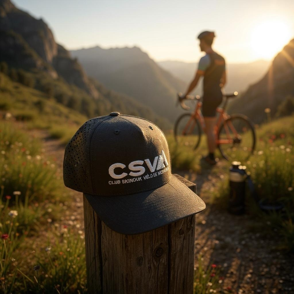 Casquette Club Skinouk vélo de montagne