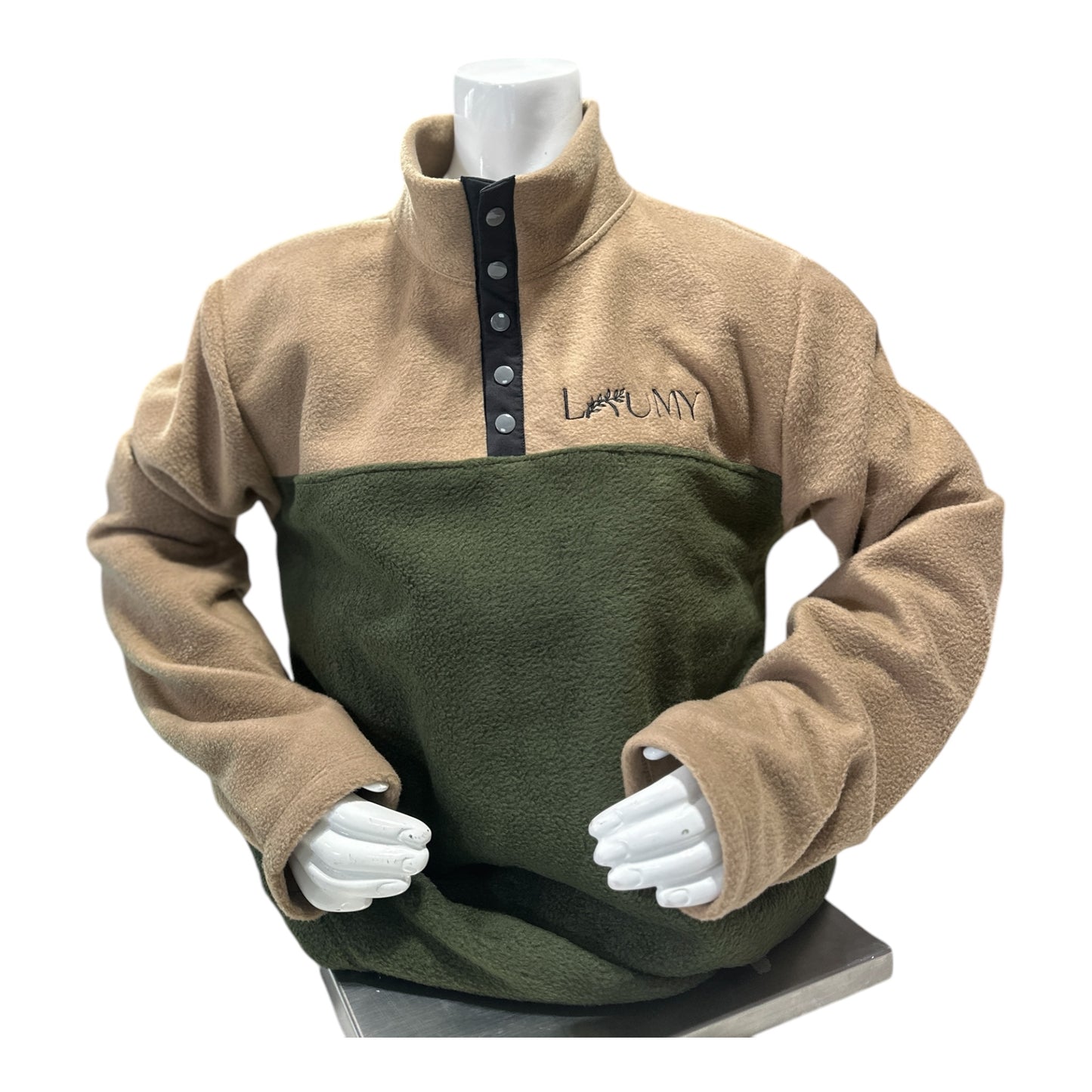 Polar Beige et vert Unisexe-Homme