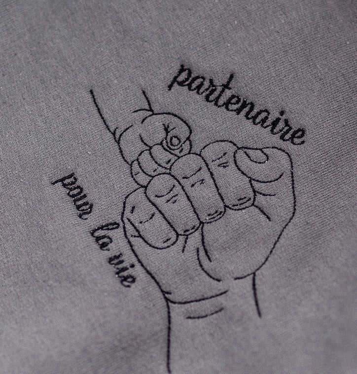 Hoodie partenaire pour la vie